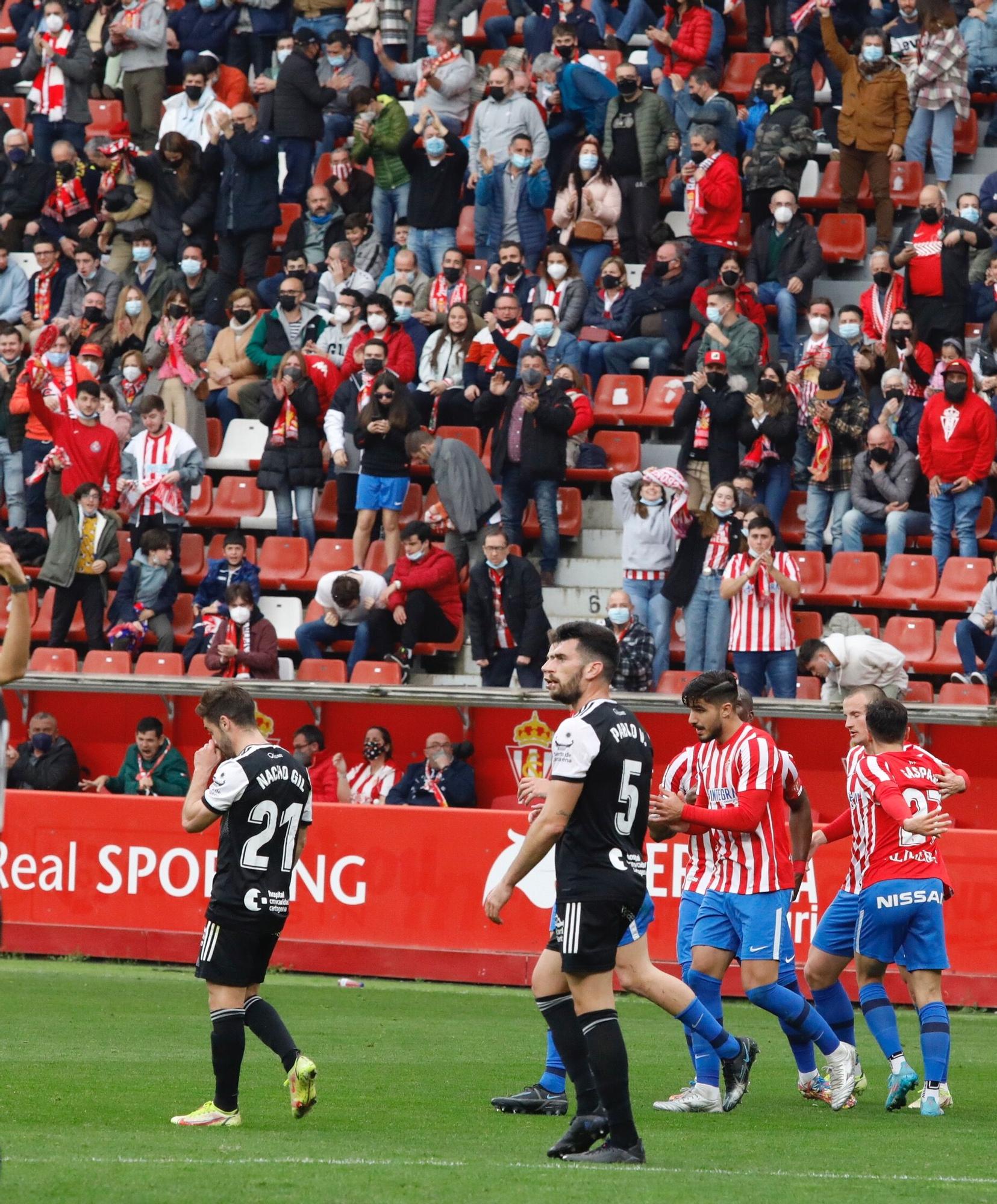 Sporting - Cartagena, en imágenes