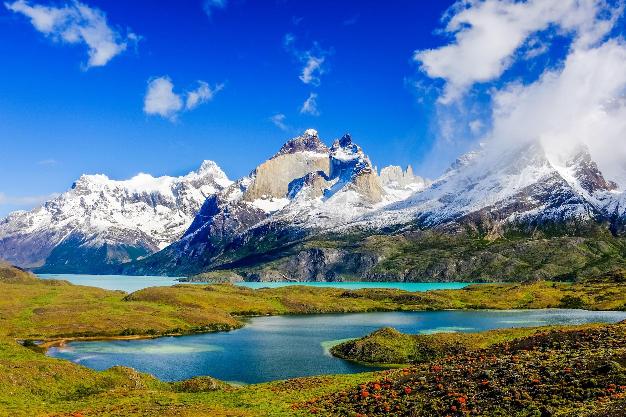 Las Torres del Paine en la Patagonia chilena es uno de los lugares más bonitos de la Tierra