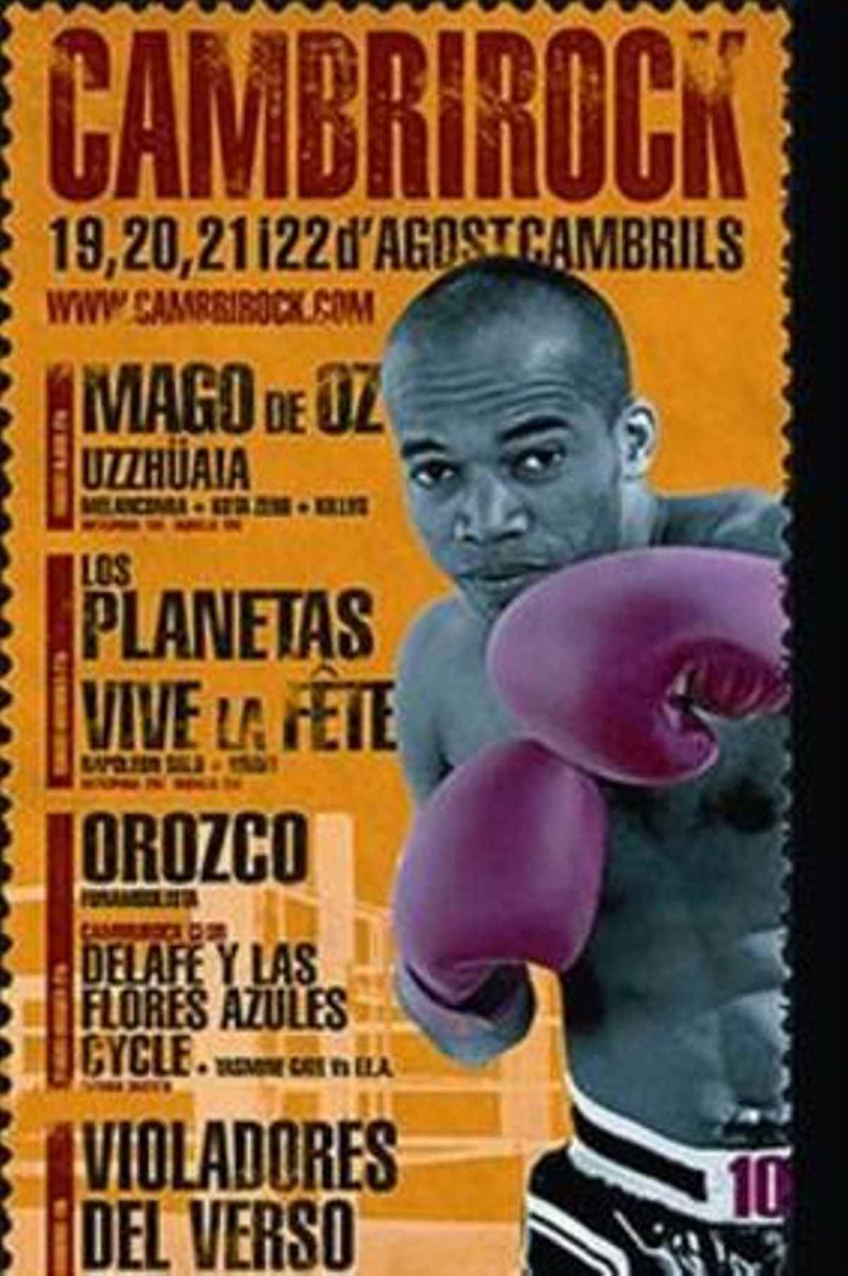 Mago de Oz obrirà el festival de Cambrils; a la dreta, el cartell. Mago de Oz obrirà el festival de Cambrils; a la dreta, el cartell.