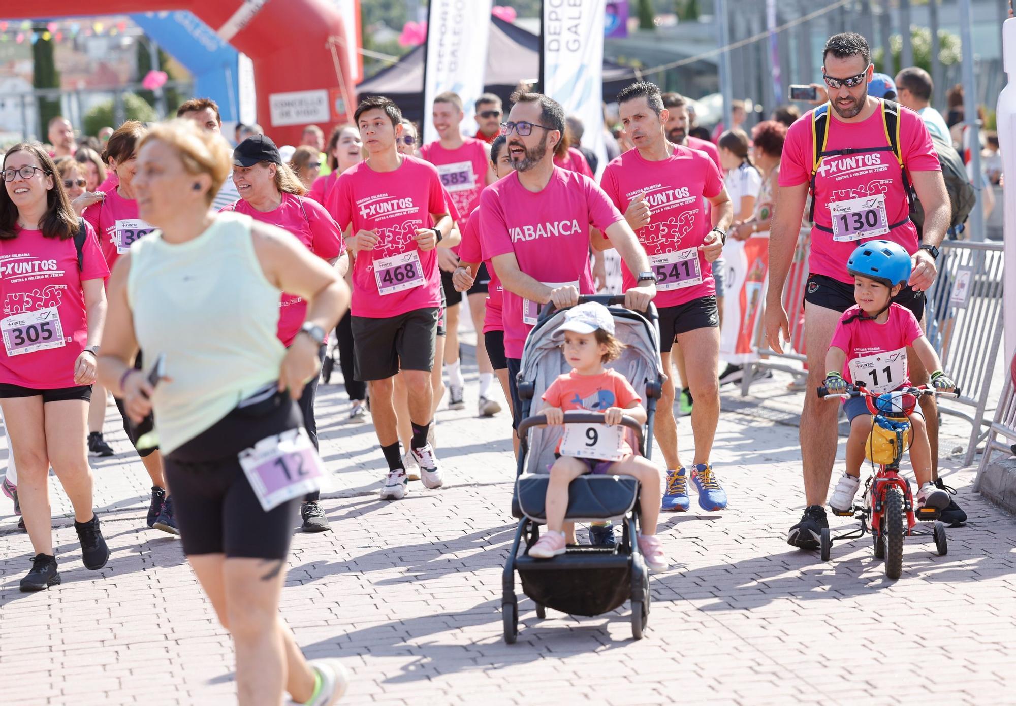 Una carrera en rosa contra la violencia de género