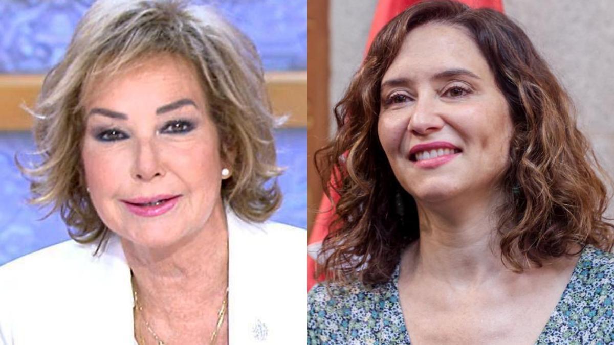 Ana Rosa Quintana e Isabel Díaz Ayuso