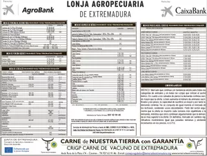 Lonja del 15 de mayo de 2025