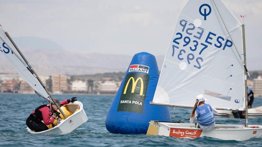 Imagen de la prueba disputada en la bahía de Santa Pola