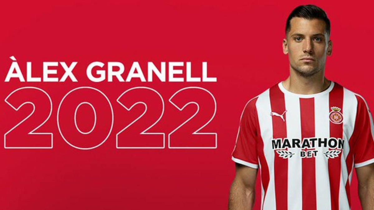 El Girona anunció la renovación de Granell