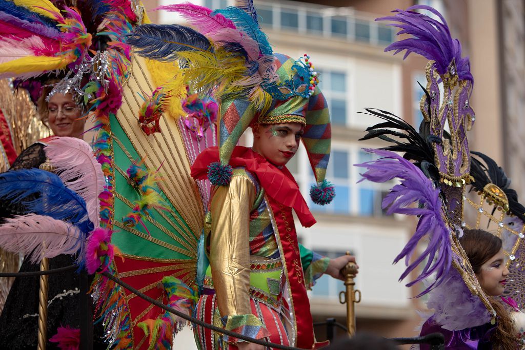 Así ha sido el Gran Desfile del Carnaval de Cartagena, en imágenes