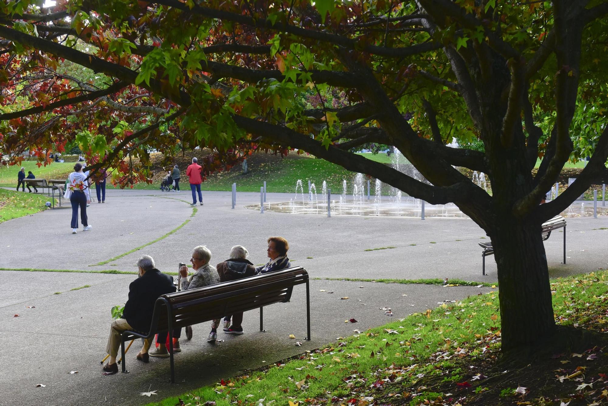 El parque de Vioño: la estampa perfecta del otoño en A Coruña