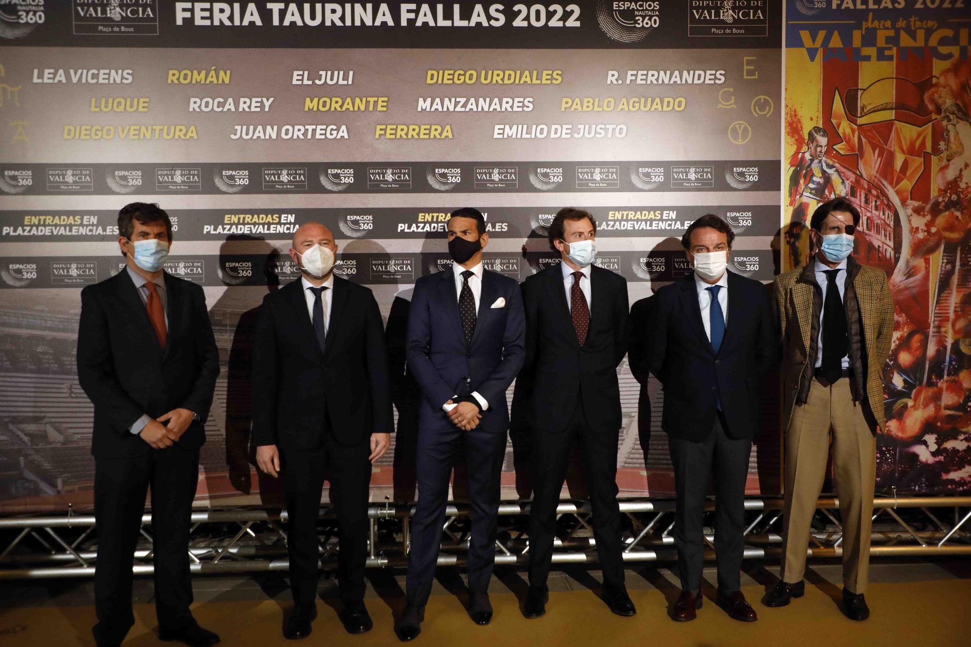 Gala de presentación de la Feria de Fallas 2022