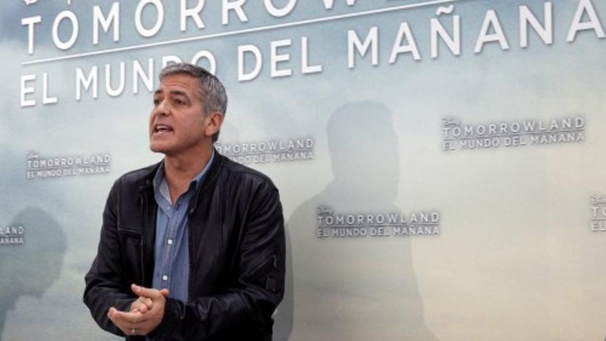 George Clooney presenta &#039;Tomorrowland&#039; en Valencia