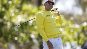 Sergio García, durante la segunda jornada del pasado Masters de Augusta.