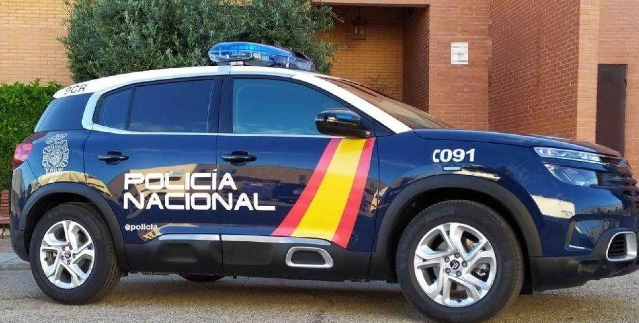 Un vehículo de la Policía Nacional.