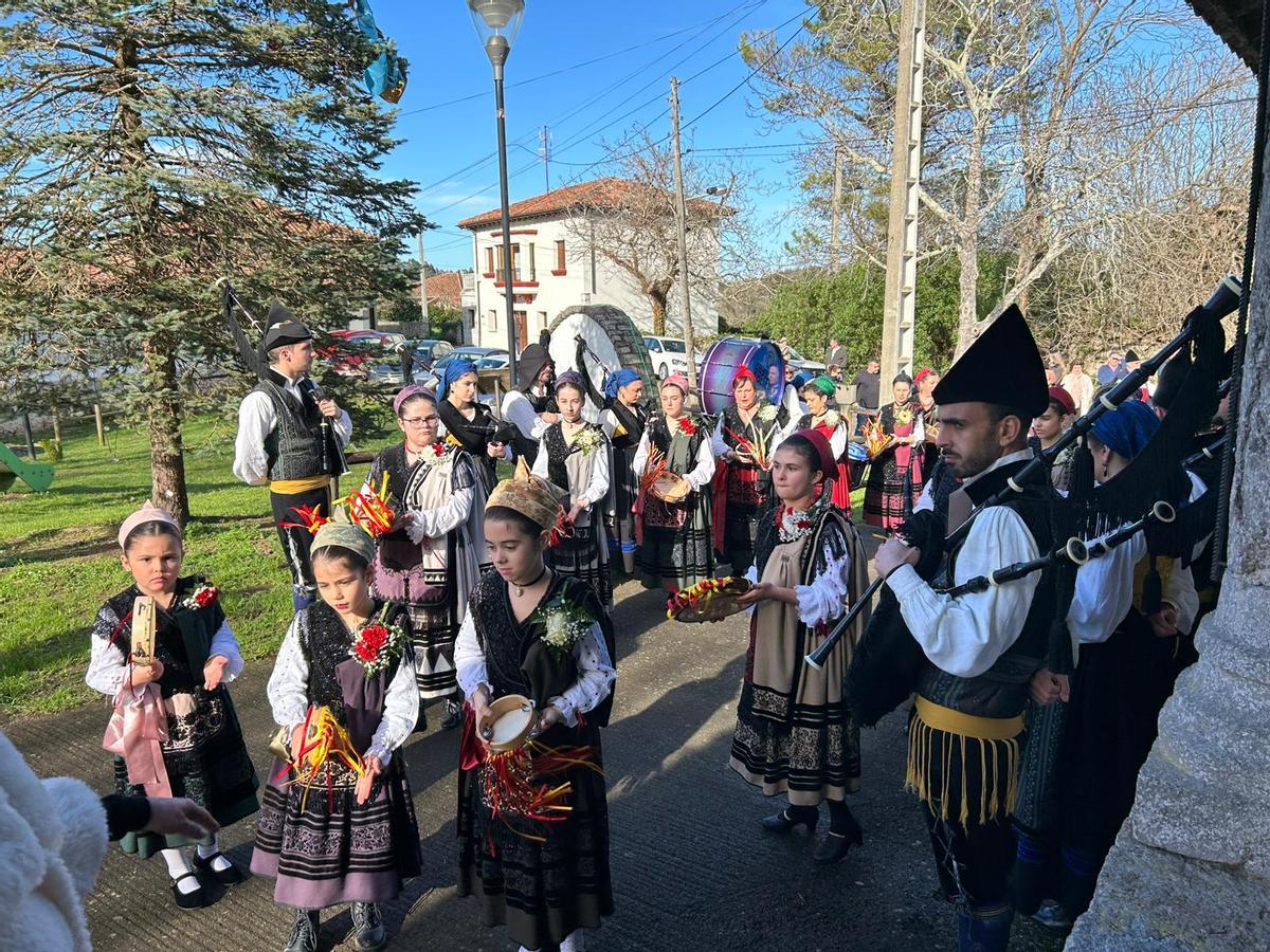 Fiesta de San Antón en Cuerres (Ribadesella)