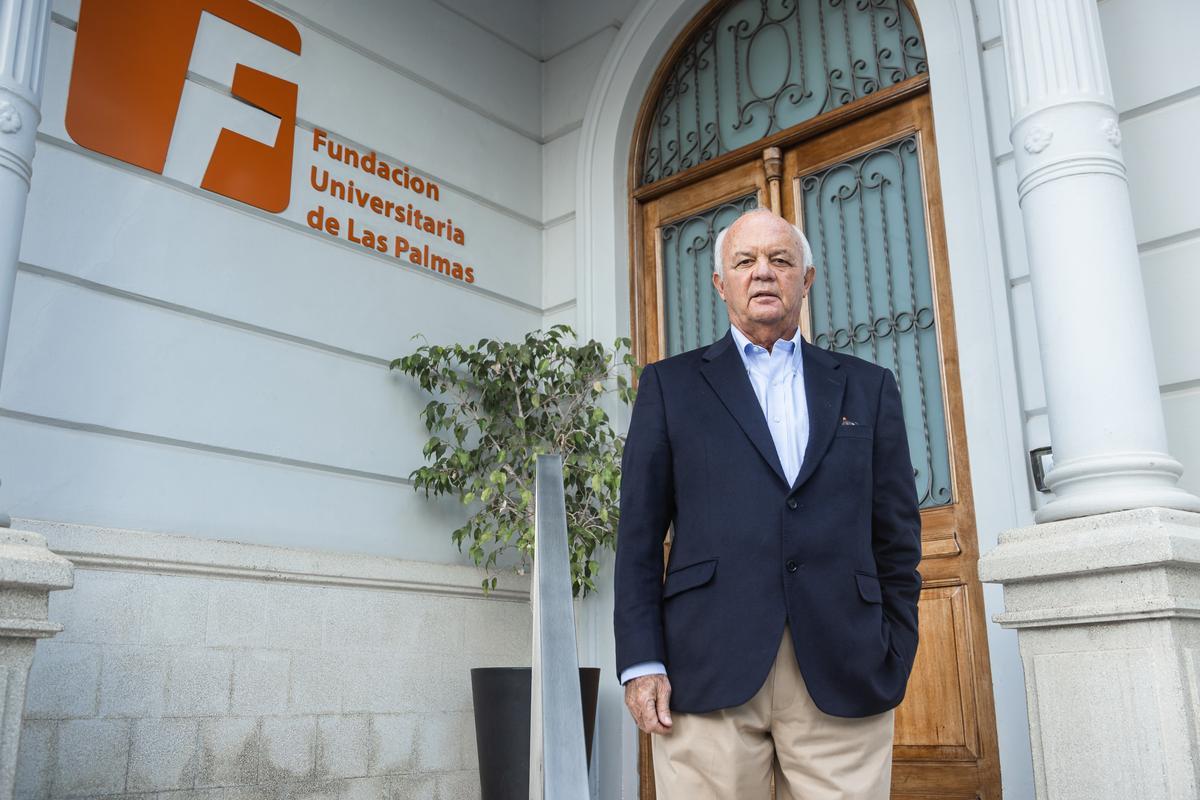 Alberto Cabré en la sede de la FULP.