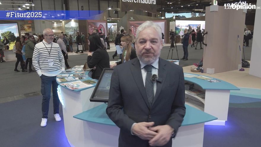 Ginés Campillo, alcalde de Mazarrón | Fitur 2025