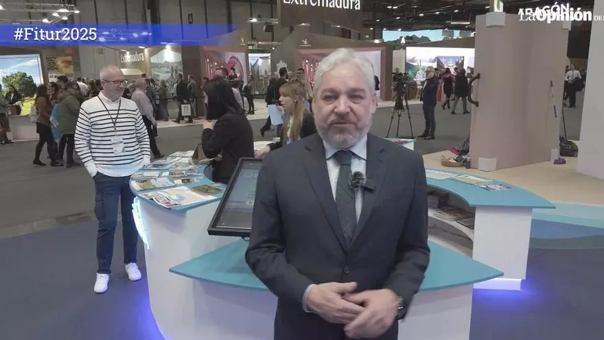 Ginés Campillo, alcalde de Mazarrón | Fitur 2025