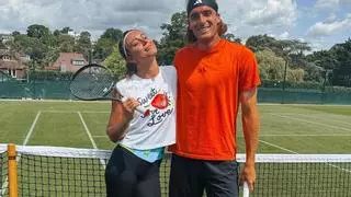 El amor llega a las pistas de Wimbledon: este es el torneo que Paula Badosa y Stafanos Tsitsipas jugarán juntos