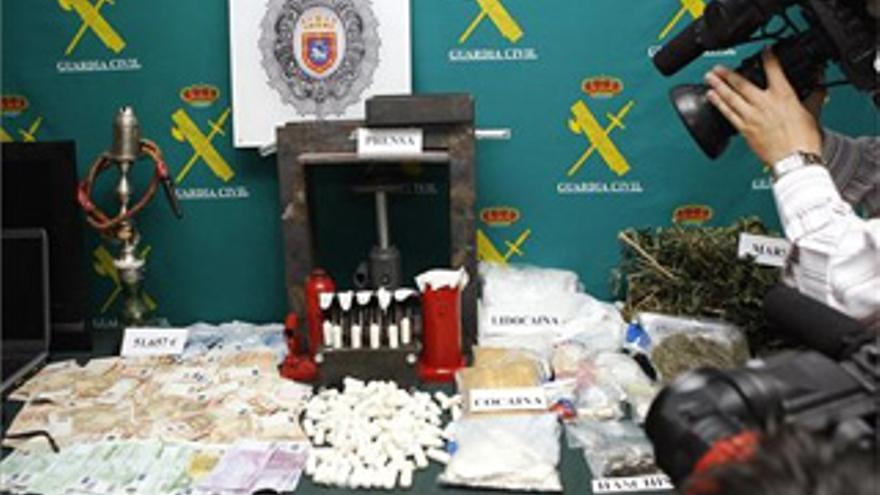 Desarticulada una red de distribución de cocaína en Pamplona