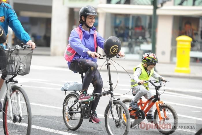 Marcha en bici en Murcia