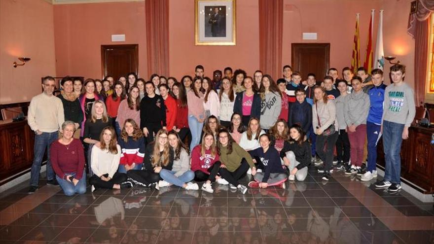 Intercambio de jóvenes con alumnos franceses