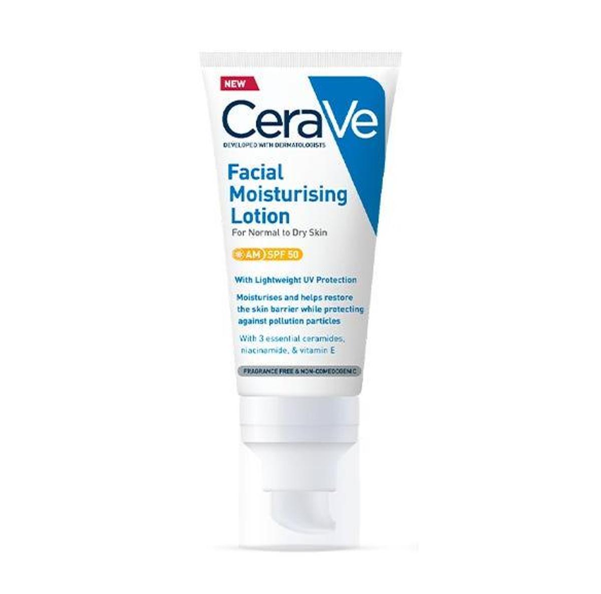 Loción hidratante rostro de CeraVe