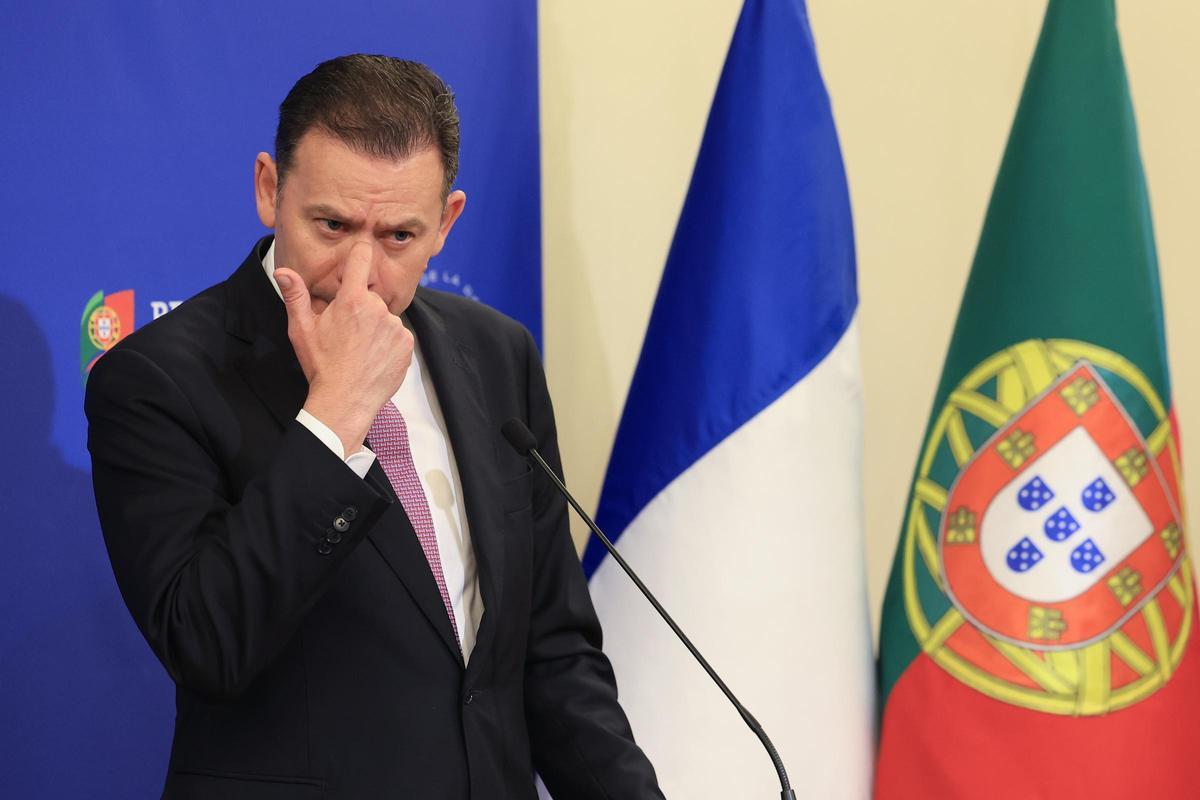 El presidente de Portugal, Luís Montenegro.