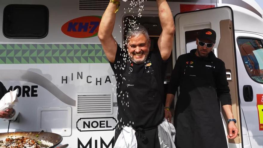 Esta es la paella que Nandu Jubany ha preparado para el Dakar 2026
