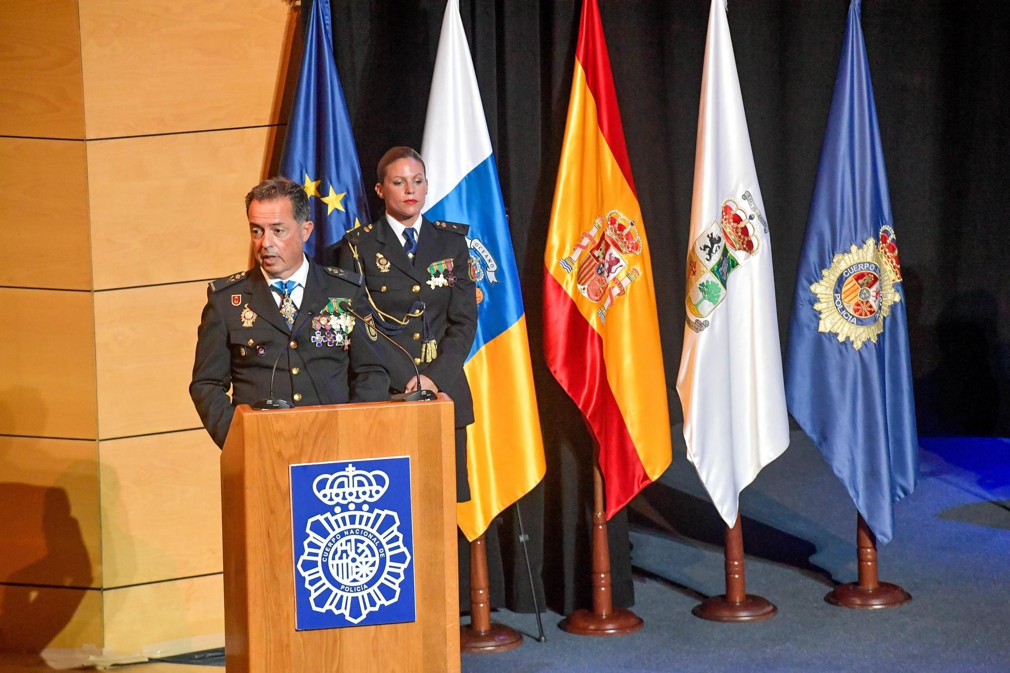 Acto del Día de la Policía en San Bartolomé de Tirajana