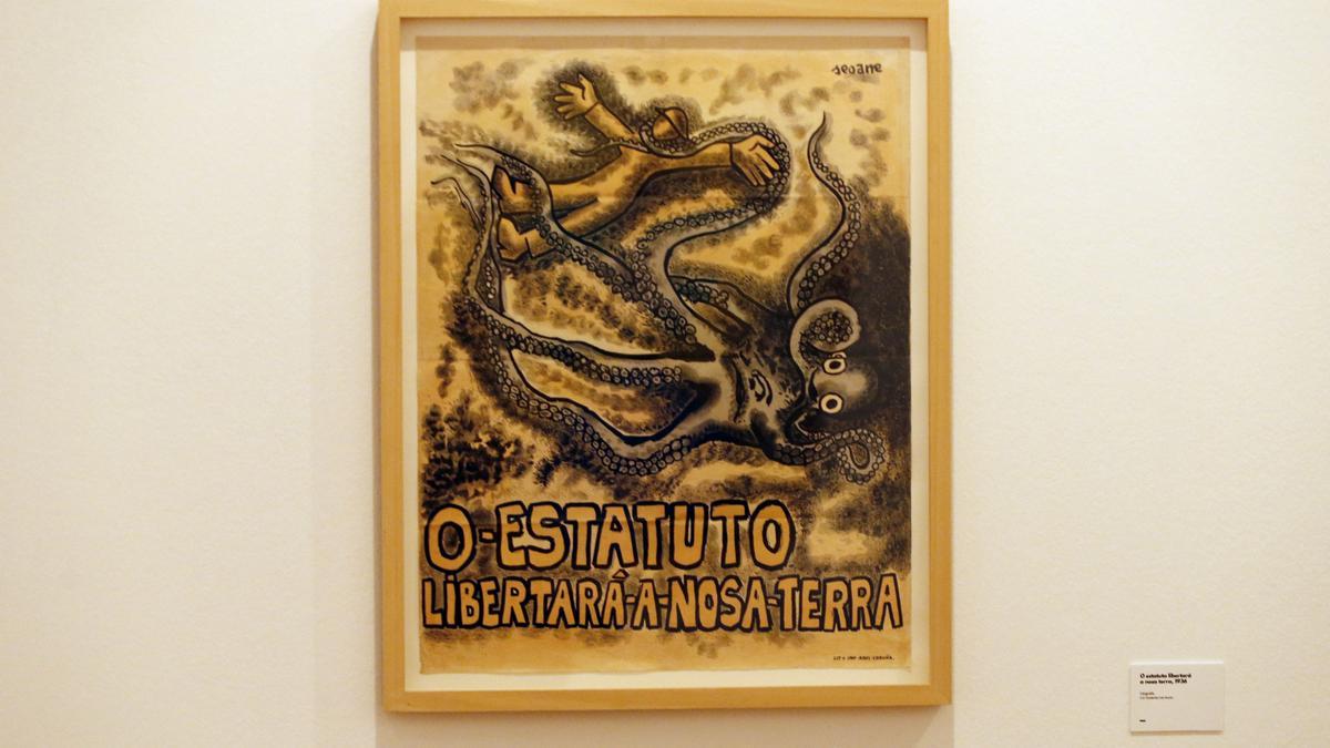 Litografía do Estatuto de Autonomía de 1936