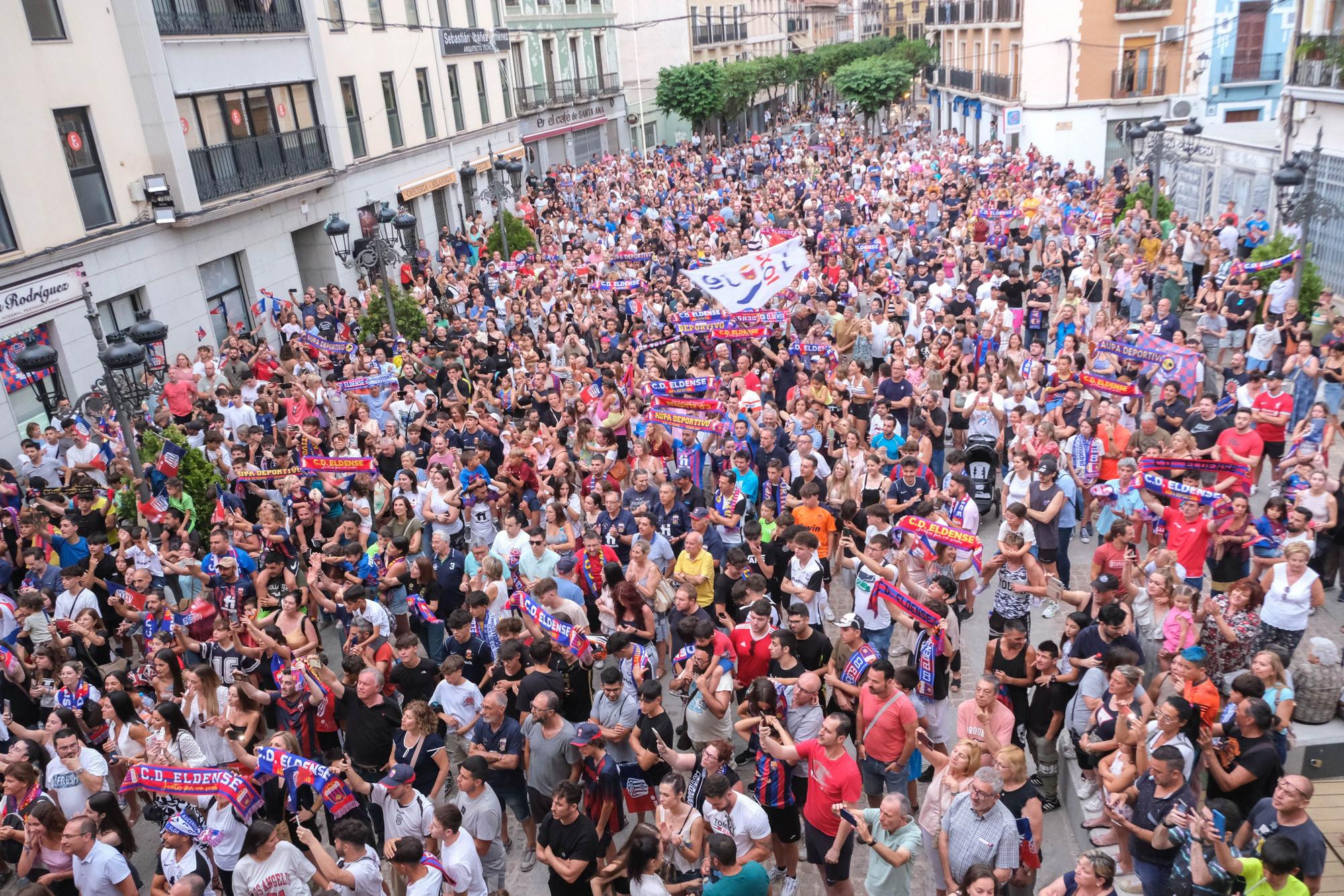 La fiesta del ascenso del Eldense