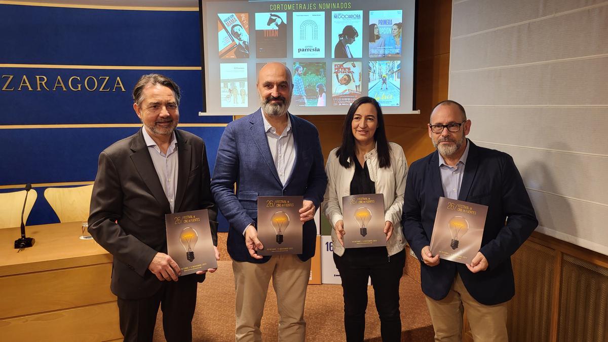 El Festival de Cine de Fuentes se ha presentado este martes en la sede de la DPZ.