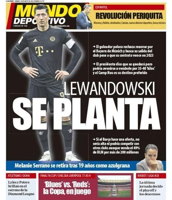 Estas son las portadas de la prensa deportiva de hoy