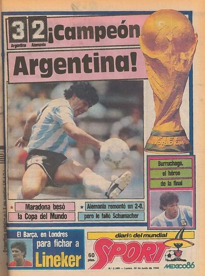 1986 - Argentina ganaba el Mundial con Maradona