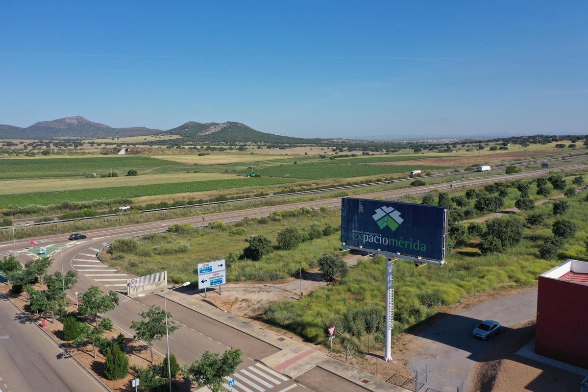 Terrenos de Expacio Mérida donde se ubicará la fábrica de cátodos.