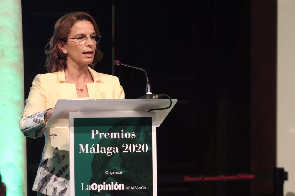 Gala de entrega de los Premios Málaga de La Opinión de 2020