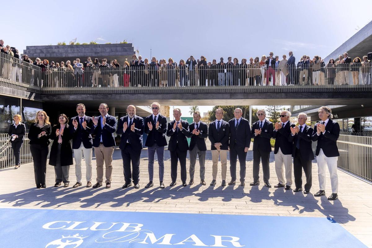 Inauguración del Club de Mar: cose el Passeig Marítim con el puerto y ofrece un nuevo balcón a Palma Inauguración del Club de Mar: cose el Passeig Marítim con el puerto y ofrece un nuevo balcón a Palma