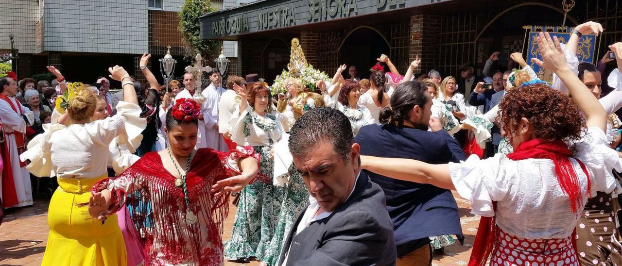 Celebración de Nuestra Señora del Rocío en septiembre de 2019.   | // CEDIDA