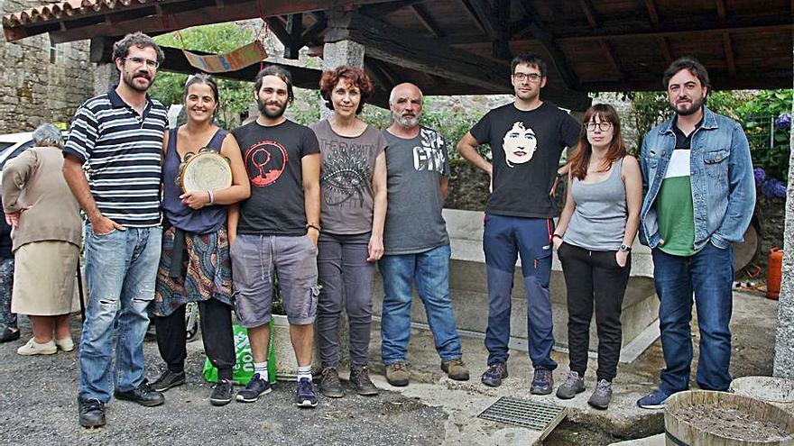 El Colectivo Portalén, en su presentación en 2018. | // BERNABÉ