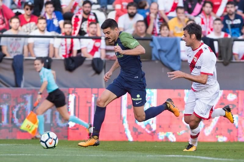 Partido entre el Rayo Vallecano y el Sporting