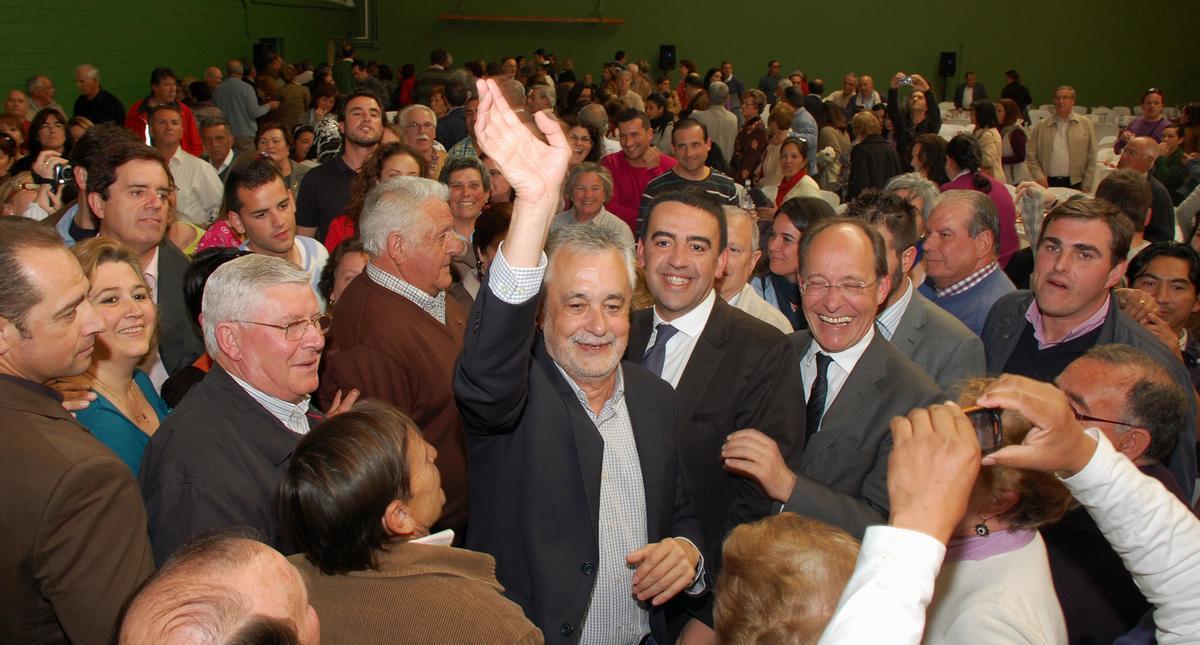 griñan en huelva campaña electoral elecciones andaluzas