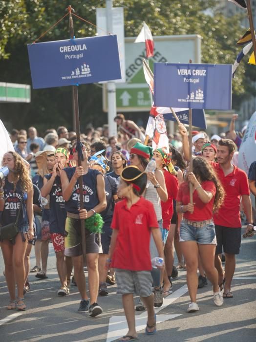 Tall Ships Races: El desfile