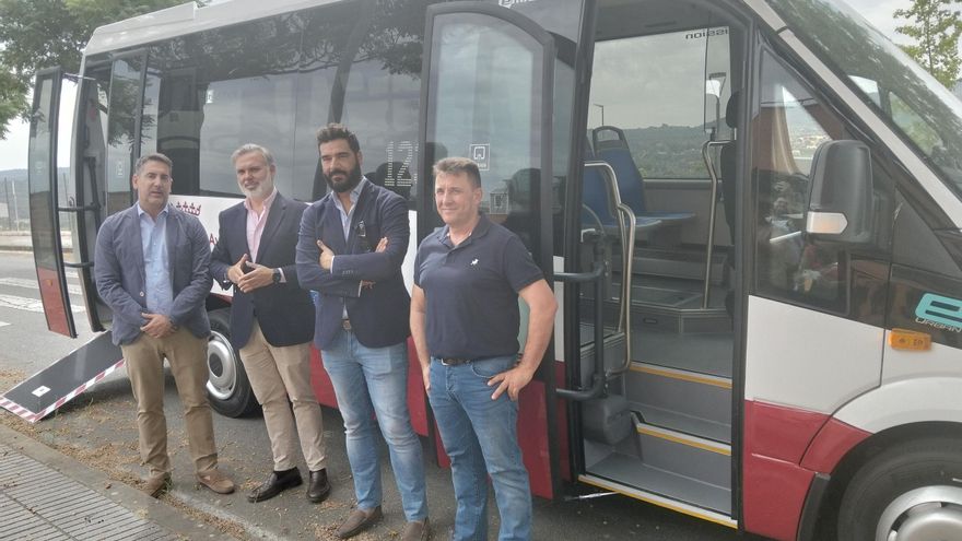 Vídeo | Los primeros autobuses eléctricos llegan a Plasencia
