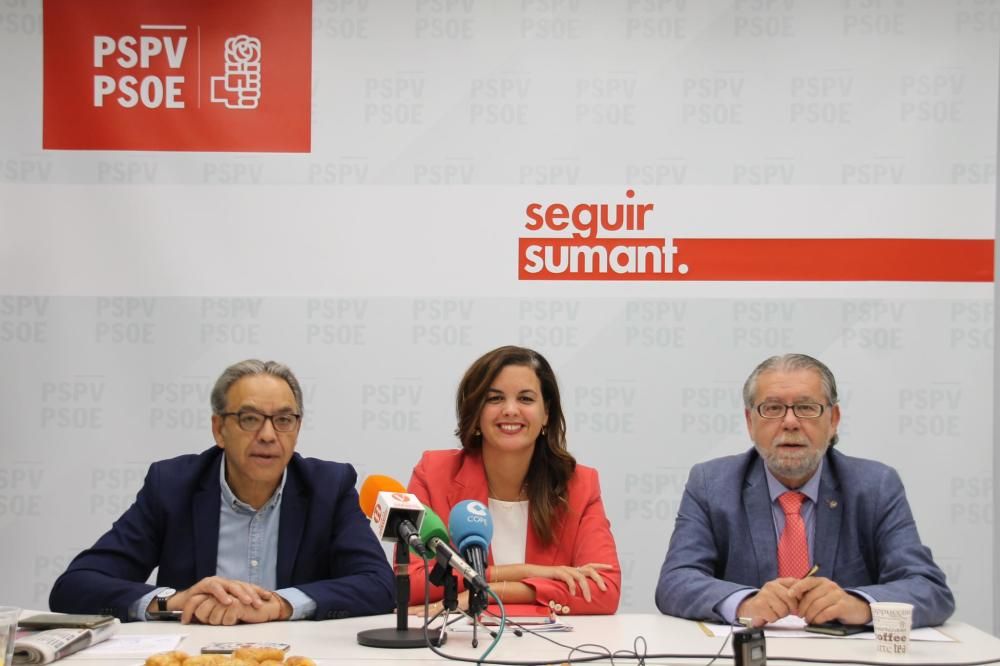 Ramón Vilar, Manolo Mata y Sandra Gómez