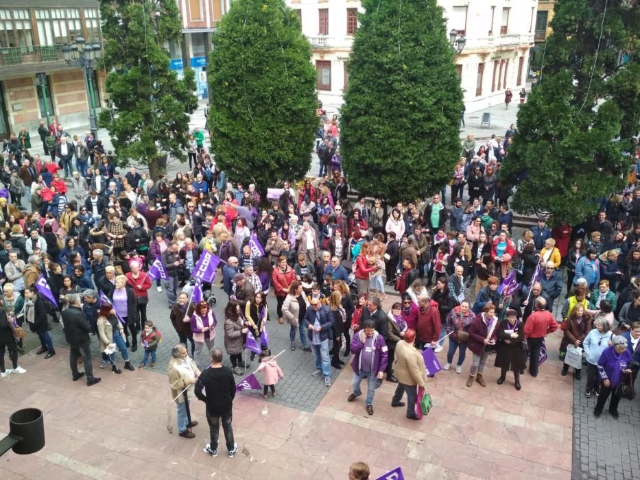 8-M en Asturias: El feminismo inunda las plazas