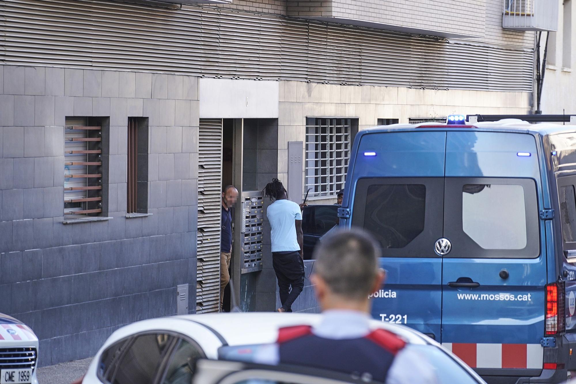 Els Mossos desallotgen uns ocupes a Girona