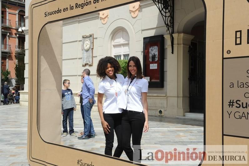 Ambiente sardinero en las calles de Murcia