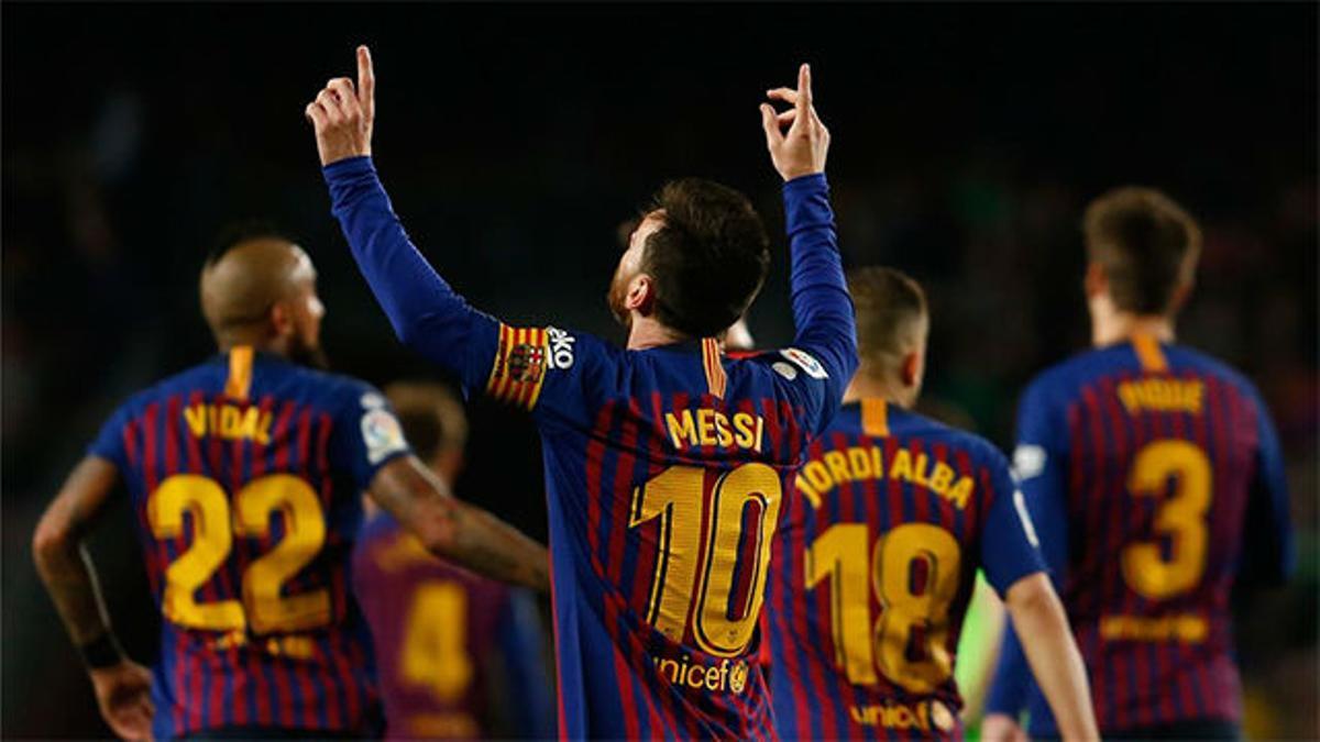 El FC Barcelona vence al Levante y se convierte en campeón de Liga