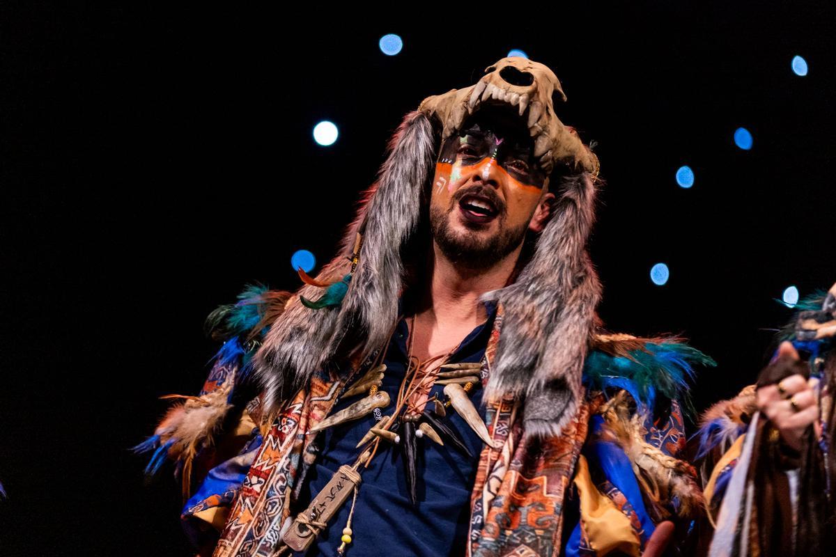 Comparsa La Cura. Primera semifinal del COAC Málaga 2026