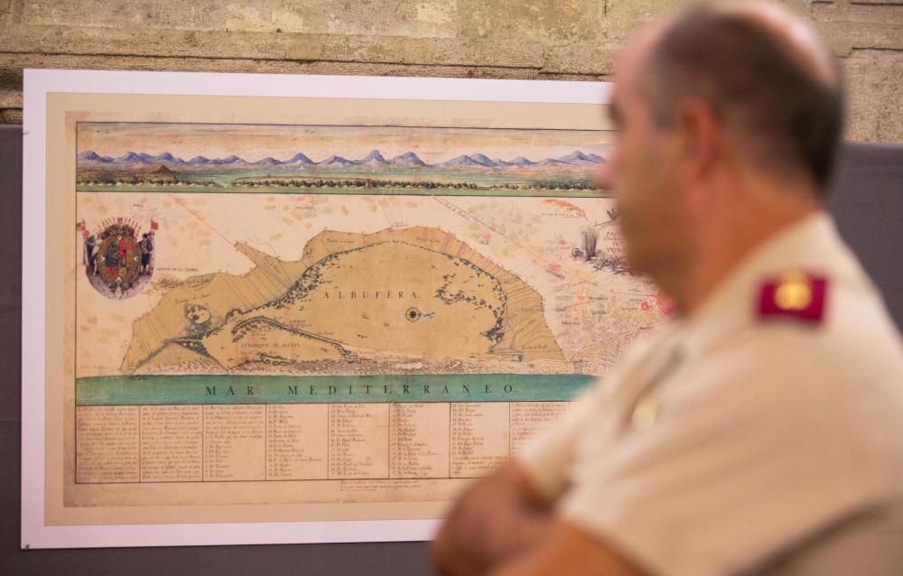 Exposición cartográfica en Capitanía General de València