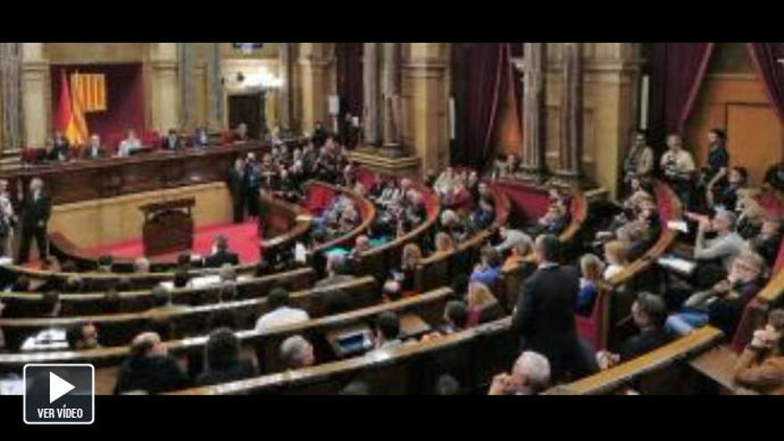 Roger Torrent, elegit president del Parlament de Catalunya