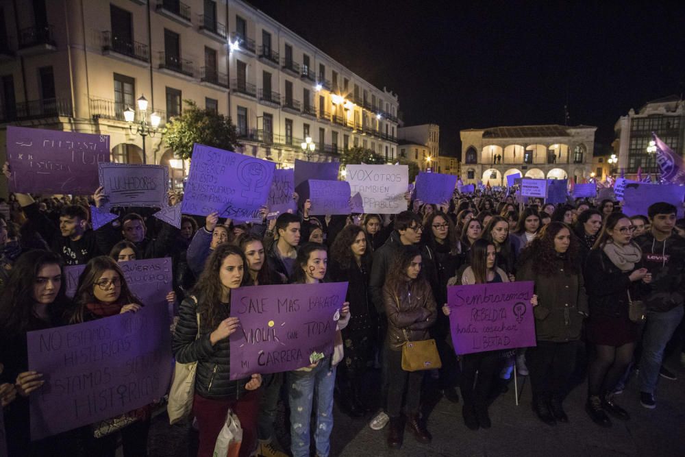 8M en Zamora |Manifestación en Zamora