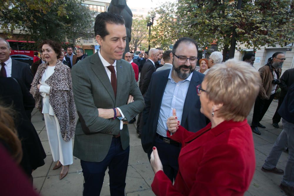 La Generalitat en pleno celebra en Alicante las cuatro décadas de la Carta Magna con un acto institucional en el Teatro Principal que llega en medio de los ataques al modelo territorial y de la alerta ultra.